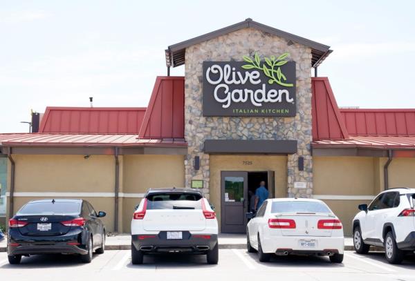 Exterior view of Olive Garden restaurant in Surprise, Arizona on August 6, 2024.