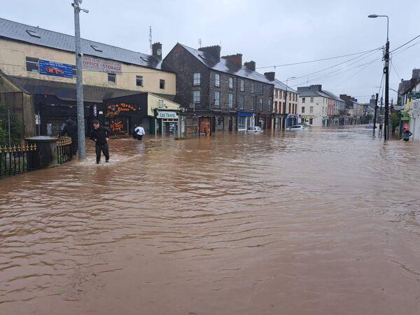 Cork County Council confirmed that more than 100 properties were flooded in Midleton. Picture: Cork County Council