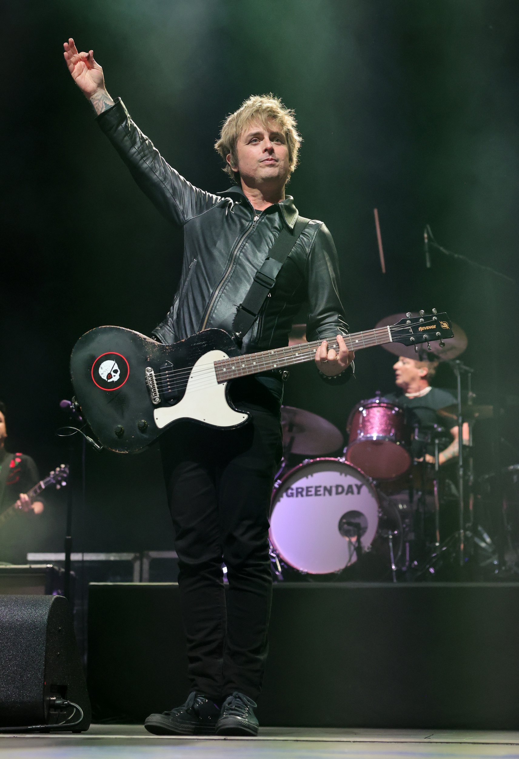 Billie Joe Armstrong performs on stage